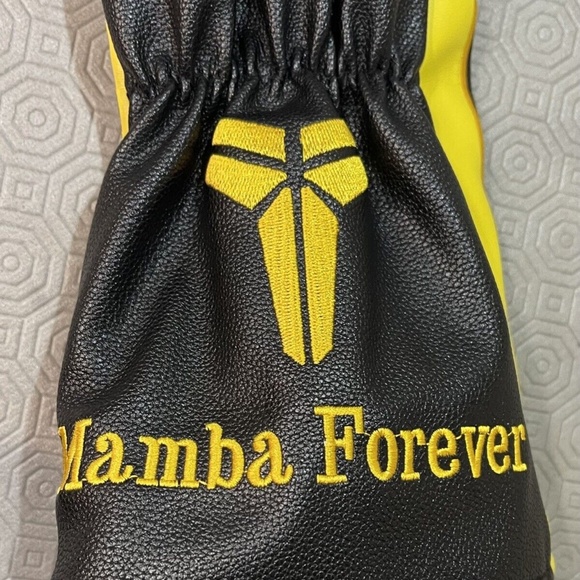 Kobe Bryant Mamba Mentality #24 #8 Golf Driver Black Head Cover Lakers 15" - Picture 6 of 8